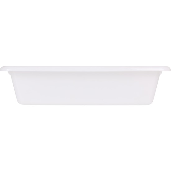 BIG WHITE TRAY 50X34X8CM/8.6L  image 2