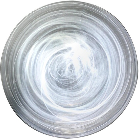 DINNER PLATE WHITE ALABASTER CAPRI Ш33X2 image 0