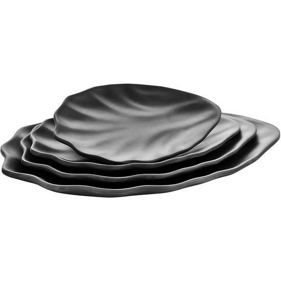 BLACK VINEA TERRA TRAY 20X13.5X2CM image 0