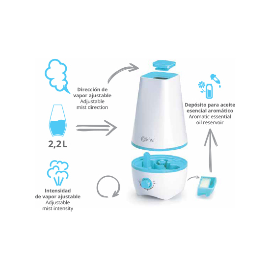 ULTRASONIC HUMIDIFIER 2.2L image 4