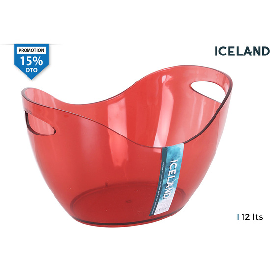 ICE BUCKET PS 12L. PINK ICELAND image 0