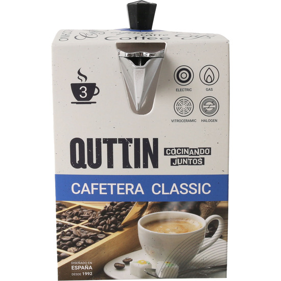 COFFEE MAKER 3 CUPS CLASSIC QUTTIN image 2