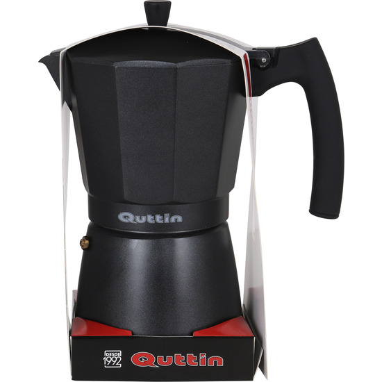 INDUC COFFEE MAKER 12CUPS DARKBLACK QUTTIN image 1