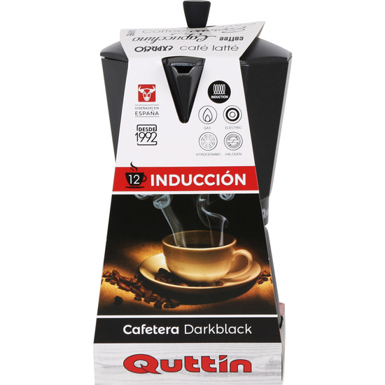 INDUC COFFEE MAKER 12CUPS DARKBLACK QUTTIN image 2