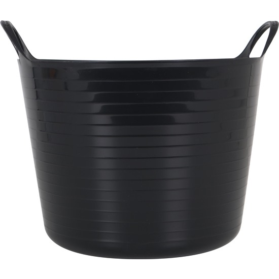 FLEXIBLE ROUND BLACK TUB 16LT.  image 1