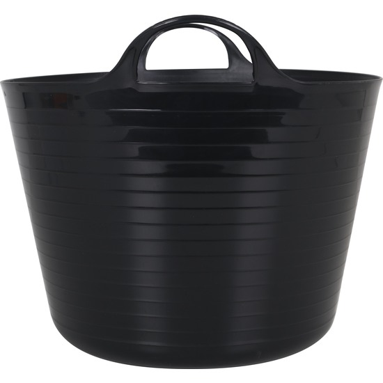 FLEXIBLE ROUND BLACK TUB 16LT.  image 2