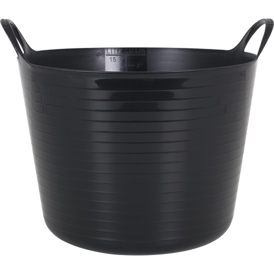 FLEXIBLE ROUND BLACK TUB 16LT.  image 4