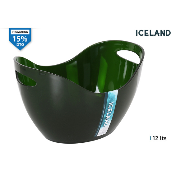 ICE BUCKET PS 12L. GREEN ICELAND image 0