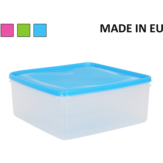 SQUARE LUNCH BOX 4.25L COLORES image 0