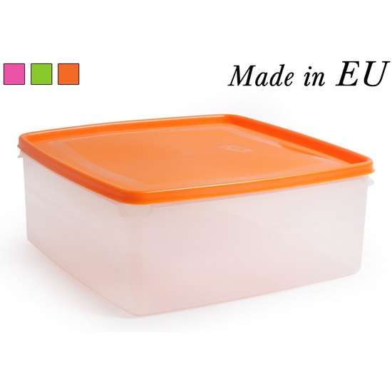 SQUARE LUNCH BOX 4.25L COLORES image 1