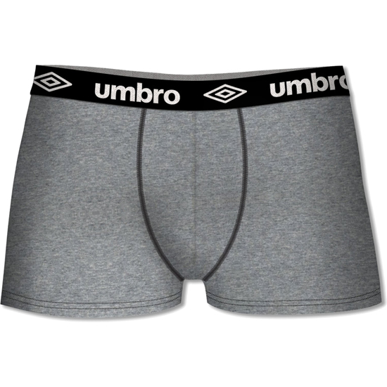 PACK DE 3 BOXER UMBRO - GRIS - 100% ALGODÓN image 1