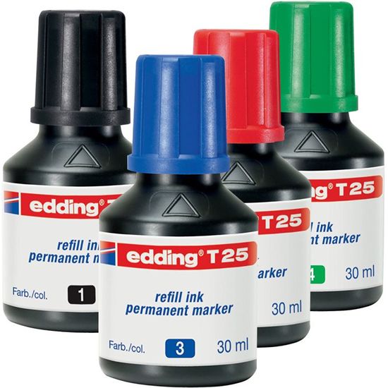 TINTA EDDING COLOR ROJO image 0