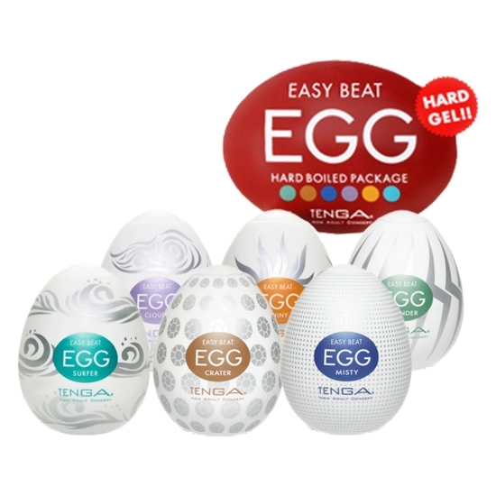 TENGA EGG 6 STYLES HARD BOILED PACK image 0