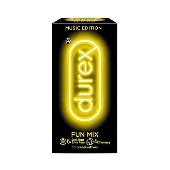 DUREX MUSIC EDITION FUN MIX 10UDS image 0