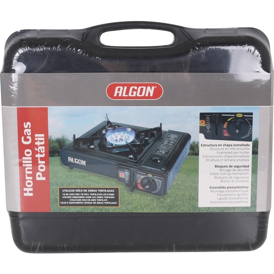 PORTABLE SINGLE BURNER GAS STOVE ALGON image 1