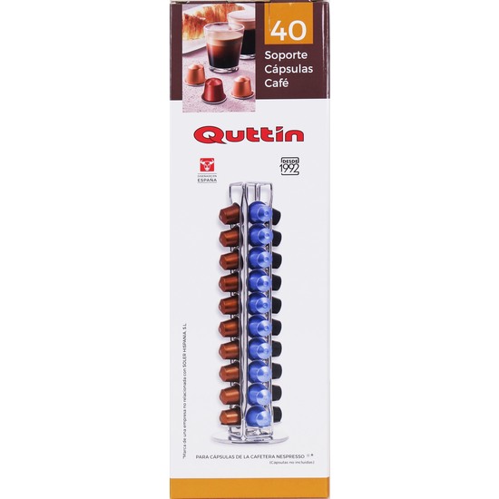 COFFEE STAND CAPSULES 40 PCS QUTTIN image 1