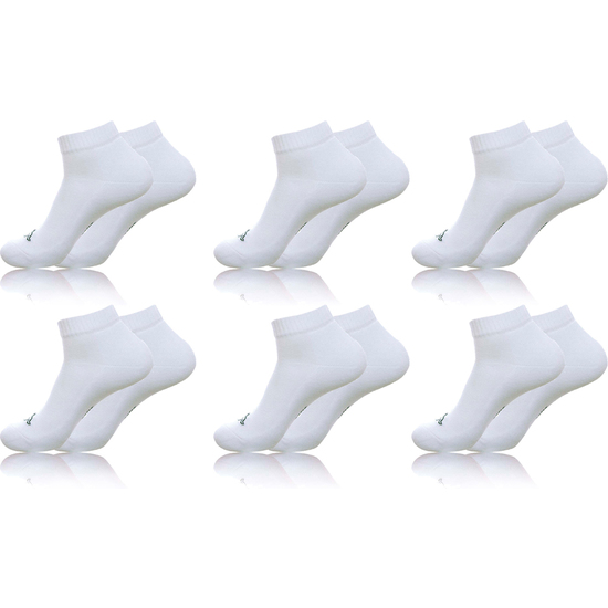 PACK 6 PARES DE CALCETINES KAPPA EN COLOR BLANCO image 0