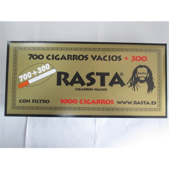 TUBOS CIGARRILLO RASTA 1000UNI. image 1