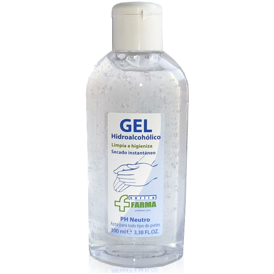 GEL HIDROALCOHÓLICO VERITA FARMA 100 ML image 0