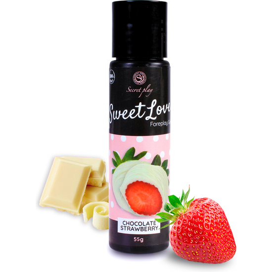 STRAWBERRY & WHITE CHOCOLATE GEL 60 ml - SWEET LOVE image 0