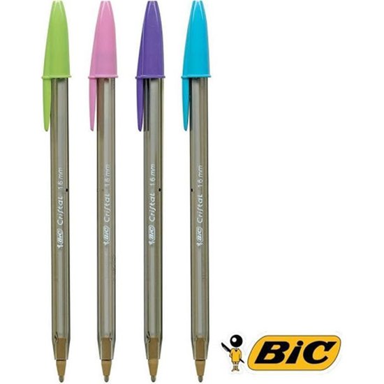 BOLIGRAFO BIC CRISTAL FUN 1,6 MM image 0