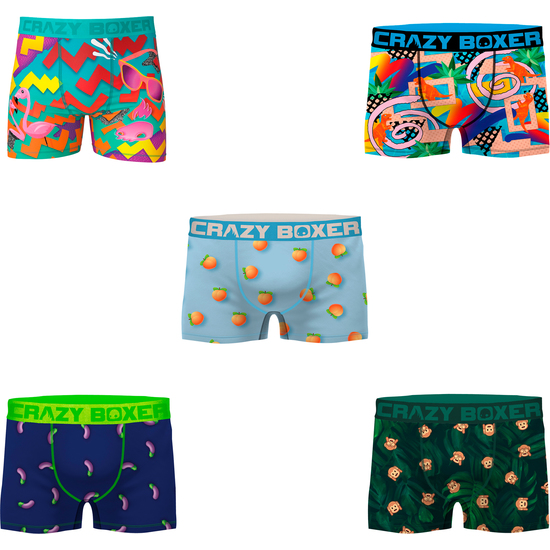 PACK 5 CALZONCILLOS CRAZY BOXER MULTICOLOR  image 0