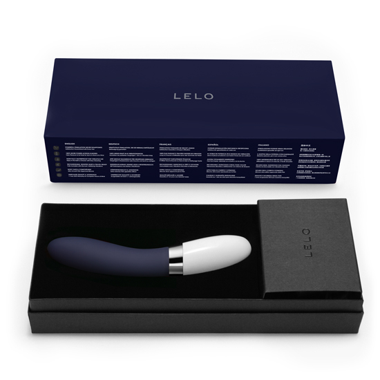 LELO LIV 2 VIBRATOR BLUE image 2