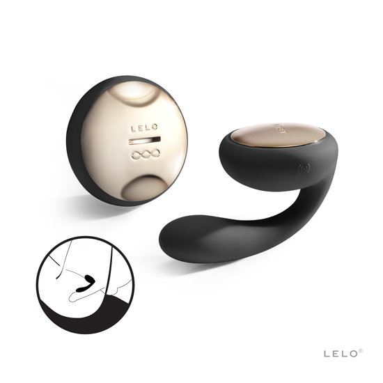 LELO IDA COUPLES MASSAGER BLACK image 3