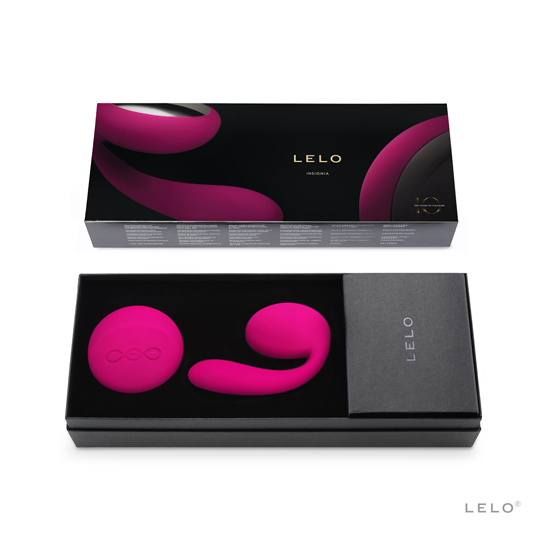 LELO IDA COUPLES MASSAGER CERISE image 2