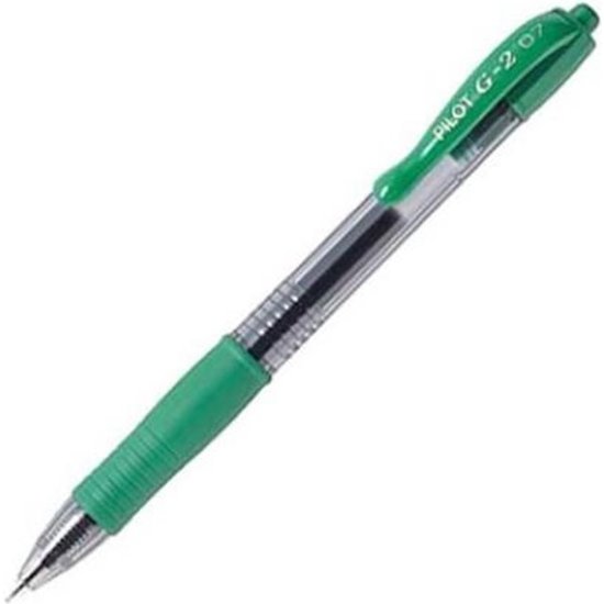 BOLIGRAFO GEL PILOT G-2 07 - VERDE image 3