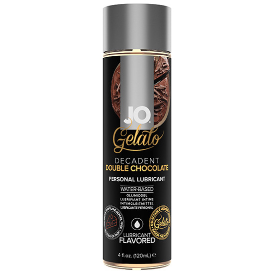 SYSTEM JO - GELATO DECADENT DOUBLE CHOCOLATE LUBRICANT WATER-BASED 120ML image 0