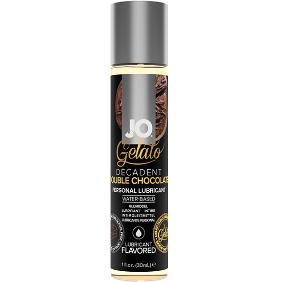 SYSTEM JO - GELATO DECADENT DOUBLE CHOCOLATE LUBRICANT WATER-BASED 30 ML image 0