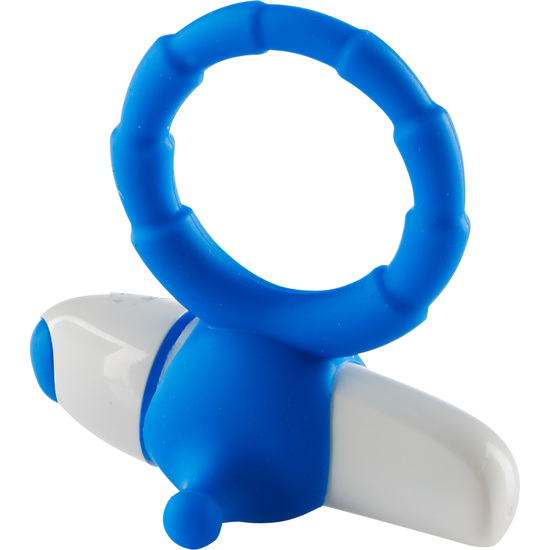 TABOOM MY FAVORITE VIBRATING COUPLES RING BLUE image 0