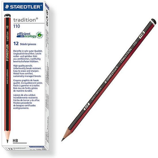 LÁPIZ STAEDTLER TRADITION 110 - 2B, COLOR - 1 UNIDAD image 2