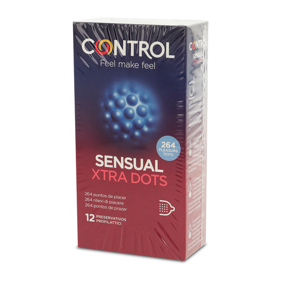 CONTROL SENSUAL XTRA DOTS 12 UDS image 0