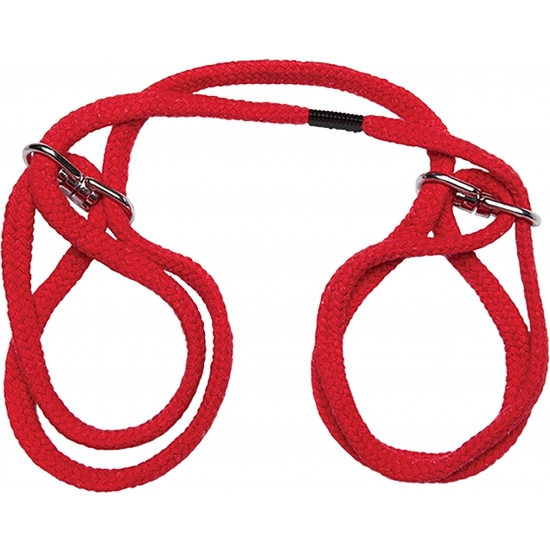 100% COTTON WRIST OR ANKLE COTTON CUFFS - RED image 0