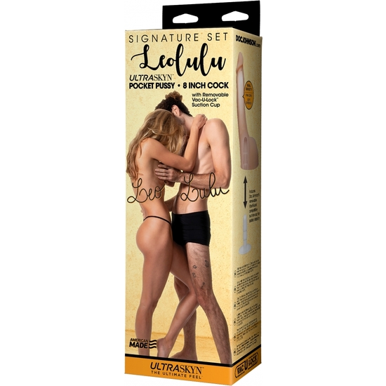 SIGNATURE SET - LEOLULU - LEO ULTRASKYN POCKET PUSSY & LULU  image 1