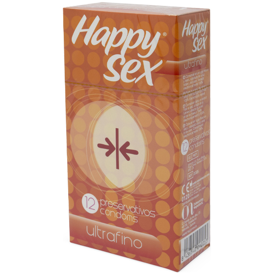 HAPPY SEX PRESERVATIVO ULTRAFINO 12 UDS image 0