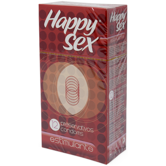 HAPPY SEX PRESERVATIVO ESTIMULANTE 12 UDS image 0