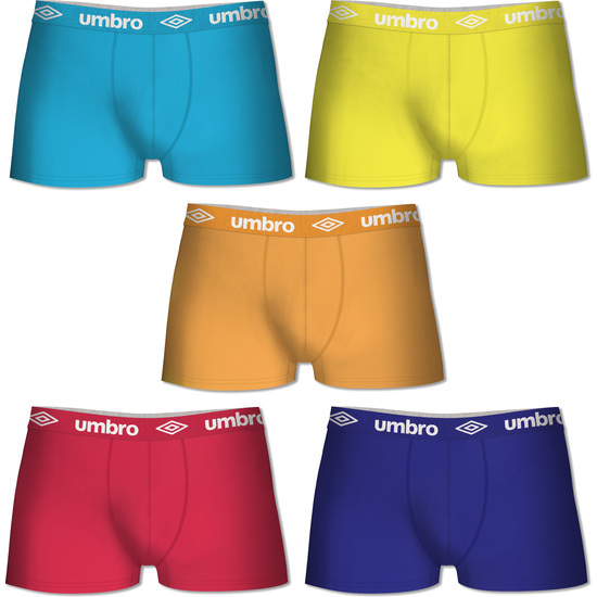 PACK 5 CALZONCILLOS UMBRO EN VARIOS COLORES image 0