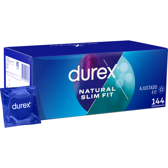 DUREX NATURAL SLIM FIT PRESERVATIVOS 144 UDS image 0