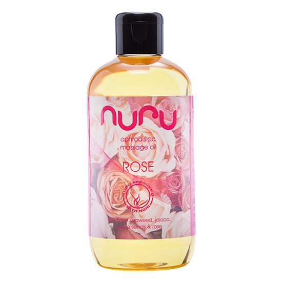 NURU - MASSAGE OIL ROSE 250 ML image 0