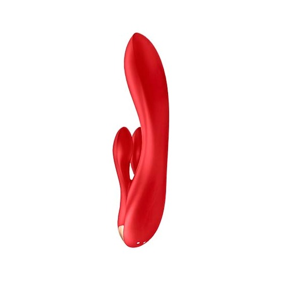 SATISFYER DOUBLE FLEX CONNECT - RED image 3