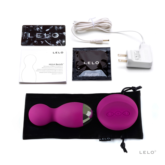 LELO HULA BEADS DEEP ROSE image 2