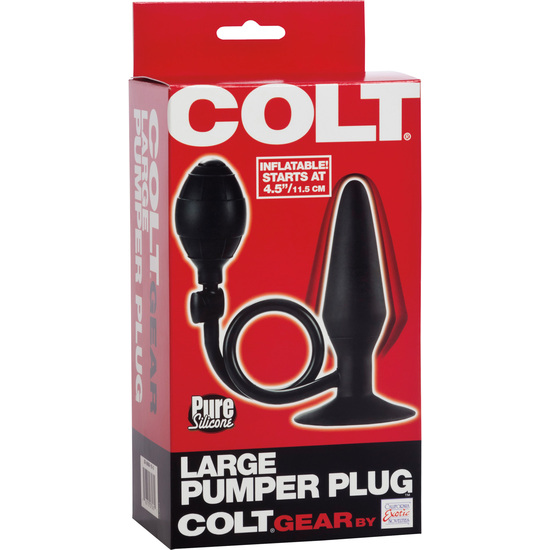 COLT LARGE PUMPER PLUG BLACK image 1