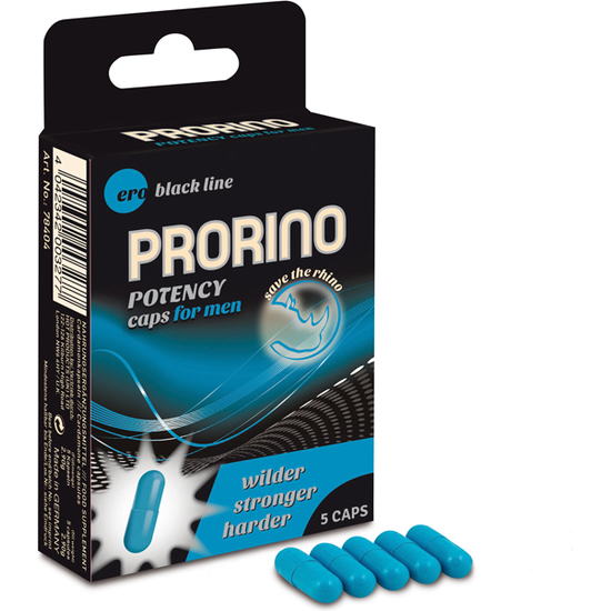 ERO PRORINO POTENCE 5 CAPS MEN image 0