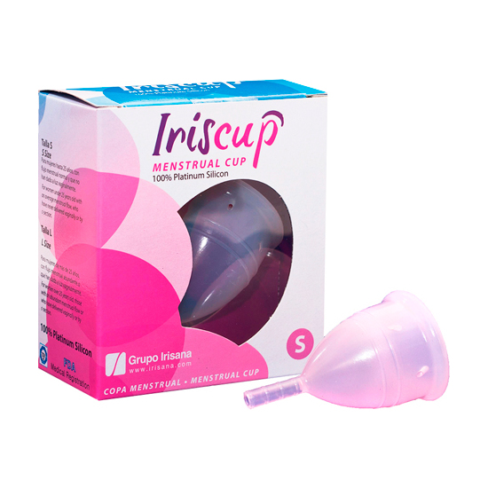 IRISCUP MENSTRUAL CUP PINK SMALL image 0