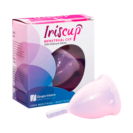 IRISCUP MENSTRUAL CUP PINK LARGE image 0