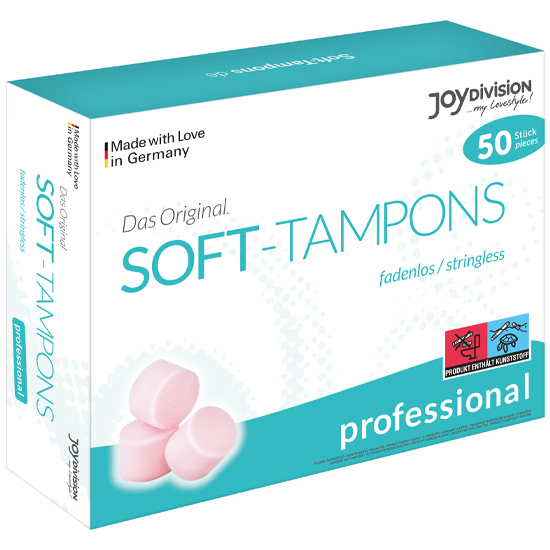 ORIGINAL SOFT-TAMPONS PROFESSIONAL (50 Unid) image 0