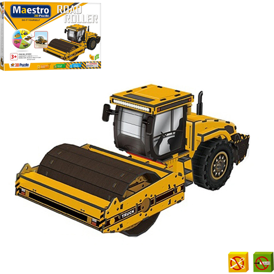 PUZZLE 3D APISONADORA -50 PCS - TAMAÑO MONTADO: 25.4CM X 13CM X 11.5CM image 1